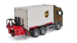 BRUDER 3582 Nákladní auto Scania Super 560R UPS - kontejner, vozík