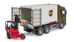 BRUDER 3582 Nákladní auto Scania Super 560R UPS - kontejner, vozík