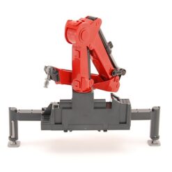 BRUDER 43524 Náhradní díl pro BRUDER 3524 – kompletní rameno jeřábu s opěrnými nohami