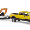 BRUDER 2546 RAM Rental Service RAM s minibagrem