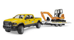BRUDER 2546 RAM Rental Service RAM s minibagrem