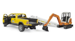 BRUDER 2546 RAM Rental Service RAM s minibagrem