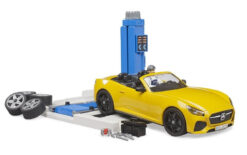 BRUDER 62112 Autoservis, roadster a mechanik